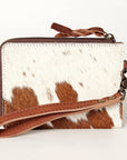 ADBG821D- Coin Purse Wristlet - Brown