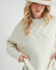 Elaine Sweater- White