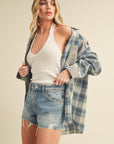 Kambrie Flannel- Blue-