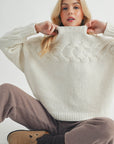 Elaine Sweater- White