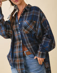 Kambrie Flannel- Navy
