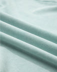 Raw Edge Shirt- Blue-