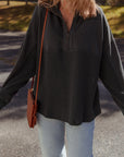 Waffle Bottom Hoodie-