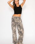 Low-Rise Camo Cargo Pant-