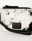 Hair on Hide Wristlet with Credit Card Slots: ADBG821A