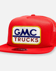 GMC TRUCKS FLAT BILL PATCH HAT: Navy