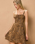 Animal Print Dress-