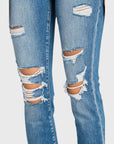 Sydney Jean- MidRise- Distressed-