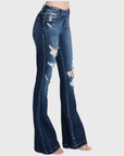 Finley Jean- MidRise- 34in- Dark-