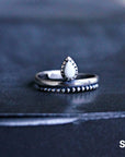 Bipana White Agate Ring * Limited Edition*