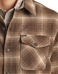 Plaid Shacket- BM92c02302