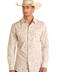 Print Snap Shirt- BMN2S05837