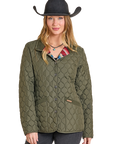DW92C06857- Quilted Jacket- Olive
