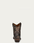 L5917- Black Brown Bootie