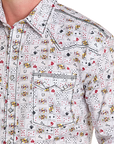Playing Cards Snap Shirt- RMN6S07104