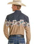 Western Gambler Border Shirt