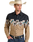 Western Gambler Border Shirt