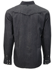 Del Denim Chambray Shirt- Black