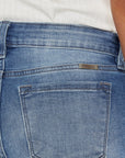 Mid-Rise Fray Hem- Med- KC9214QM