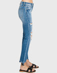 Sydney Jean- MidRise- Distressed-
