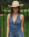 Wyatt- Fine Mexican Palm Hat- Natural