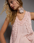 Ellie Tank- TKT356- Rose Dawn-