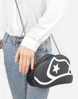 Cowboy Hat Chain Crossbody