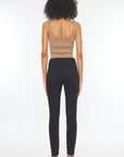 Black High Rise Super-Skinny