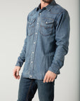Grimes Dress Shirt- Dark Indigo-