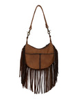 Cowhide Nellie Fringe Bag