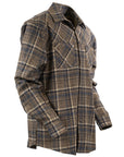 Greyson Flannel Shirt- Olive