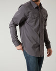 Blackout Shirt- Charcoal-
