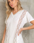 Chloe Top- YKT830 - Ivory