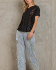 Chloe Top- YKT830 - Black