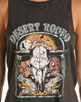Graphic Tank- BW20T03288- Black