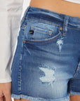 Midrise Fray Short- KC7261-