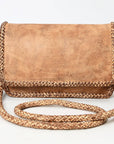 Lasso Strap Leather Crossbody Bag- NMBGM180