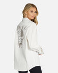 Torry American Soul Boyfriend Shirt- White-