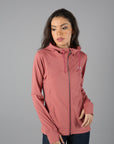 Lovell Zip Tech Jacket- Rose