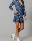 Georgina Dress- Blue-
