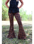 Bling Leopard Flare Pants
