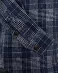 Clyde Flannel- Blue/Grey