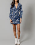 Georgina Dress- Blue-