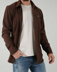 Hart Shacket- Brown-