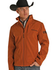 R&RD Panhandle Basic Men's Softshell Burnt Orange M