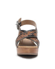 Flower Ridge - Handtooled Wedge-