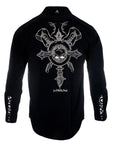 Time is Running Out- Men's Long Sleeve Black-