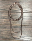 Copper Navajo Pearl Necklace- 736512