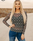 Fort Worth Mesh Top-