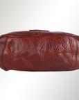 Top Handle Leather Bag with Circle : SWC173CG
